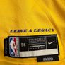LeBron James yellow basketball jersey Image 2