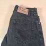 Pepe jeans regular straight black denim jeans Size W 30 L 34 button fly A1 Image 2