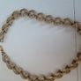 Vintage Gold Statement Link Collar Necklace Image 2