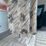 Ladies Beige & Mocha Long Dress with Cap Sleeves from Viyella Image 9