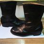 Vintage Mongolian Horse Riding Leather Boots Image 4