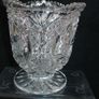 Vintage Hofbauer German Lead Crystal Byrdes Bird Footed Bowl/Vase Image 4