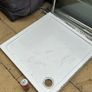 Sonas Kristal 900x900 Low Profile Stone Resin Shower Tray Immaculate Image 2