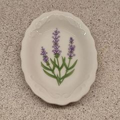 Vintage Yardley London Ceramic Soap Dish - English Lavender