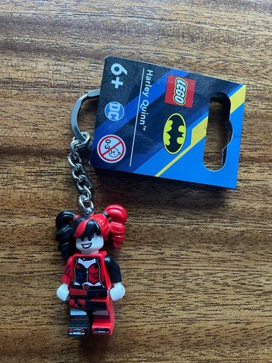 lego keychain Harley Quinn Minifigure brand new