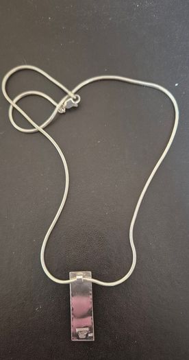 Sterling Silver & Gold Pendant
