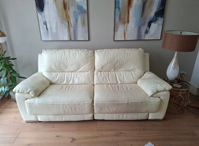 Sofa Leather Recliner with USB Charger