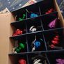 Retro Vintage Style Christmas Baubles one Box of x12 Glass Ornaments Image 10