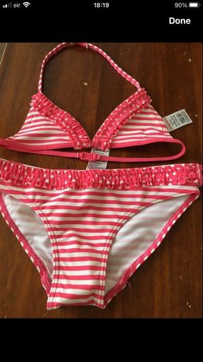 Girls BNWT three piece biniki age 7