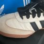 Cream and black adidas samba size 4.5 in box Image 9