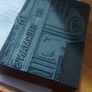 vintage printing block ,,,ER EIEMAN'S JAZZ SHOW CONCERT ,combine metal, wood ,,unusual item, collectors item,,advertising,,price includes post to anywhere in Ireland thank you, sold as is , Image 4