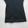 ladies black short sleeve top size 8/small Image 2