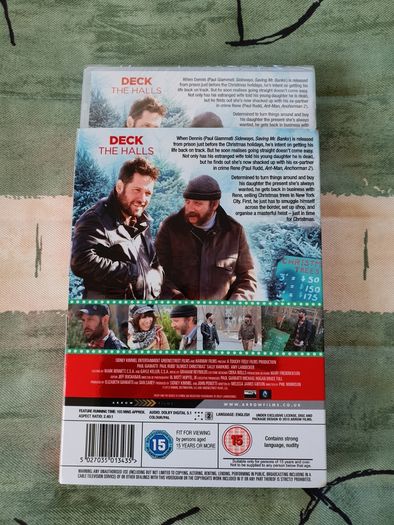 Almost Christmas DVD Paul Rudd Paul Giamatti Sally Hawkins All Is Bright 2013