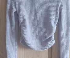 Dusky blue top fits X's and s never worn
