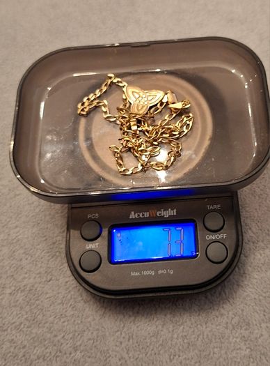 gold necklace
