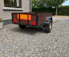 Car Trailer - Nice tidy car trailer.
