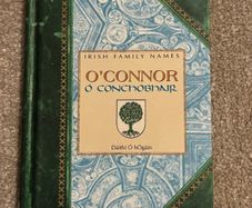 Unread vintage Irish Family Names: O'Connor book