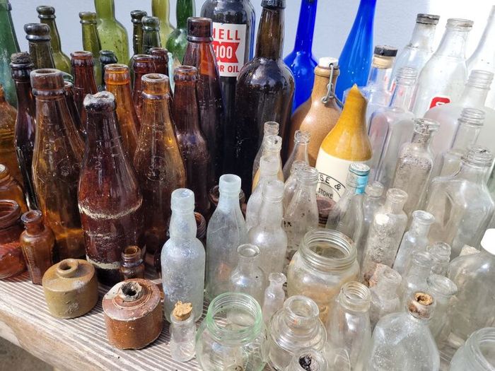 Glass bottles