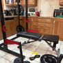 Serious Gym Weightlifting Set, Heavy Power Squat Rack + All In Photos!! Image 9