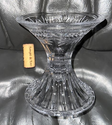 Galway 24% LEAD CRYSTAL Reversible Candle Holder