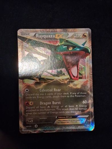 pokemon card : Rayquaza ex
