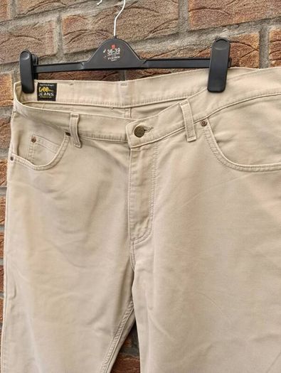 Lee Cream Chinos Mens W36 L34
