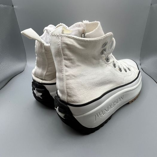 Converse Run Star Hike Platform Trainers White JW Anderson Womens UK 5 EU 38