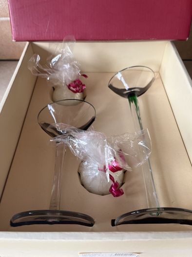 Kilkenny Casual Dining Green Splash Candleholder Mixed Set x 2