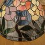 Vintage Tiffany style stained glass pendant light Image 5