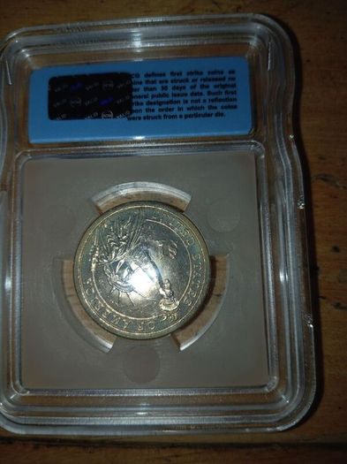 Certified Jefferson coin