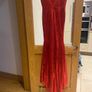 Red sequins debs fishtail body con dress new without tags Image 4