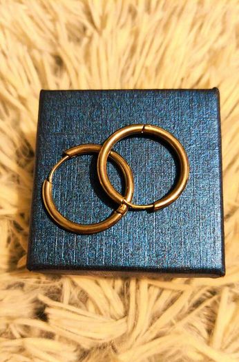 Endless Hoops Silver Round Earrings Minimalist Jewelry