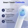 Wireless Earbuds,Bluetooth 5.3 Headphones in Ear with 4 ENC Noise Cancelling Mic-J90White Image 2