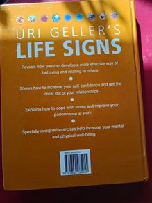 Uri Gellar's / Life Signs/ 2002/ Signed,twice/ 1st Edition