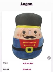 Squishmallow- Logan from the Nutcracker