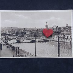 Ireland Postcard : St. Patrick's Bridge with Merchant and Pope's Quay , Cork