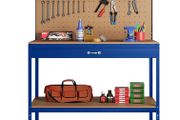 Steel Garage Work Bench Tool Box Workbench Storage