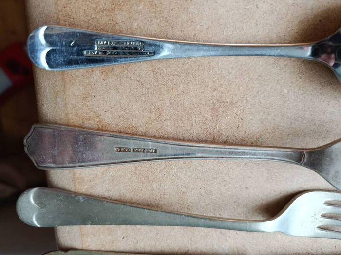 Vintage Silver Plated Cutlery Set EPNS Grand Hotel Spoons Included