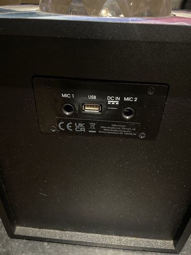 karaoke machine