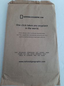 National geographic magazine 2011 in wrapping