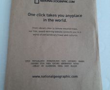 National geographic magazine 2011 in wrapping