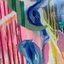 XL Large Original Abstract Painting Large Bright Abstract Painting Framed Original Art Irish Art Image 8