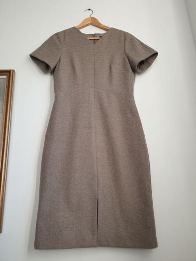 Cos Cashmere/wool Blend Dress Size Uk 10