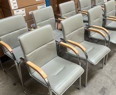 Office Chairs x 11 (Grey)