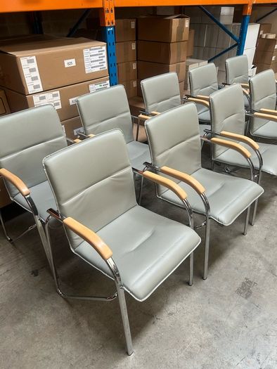 Office Chairs x 11 (Grey)