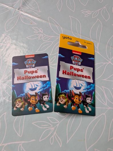 Yoto card PAW Patrol Pups' Halloween