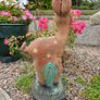 Garden Decorations x3 Budha Deer and Gnome Image 5