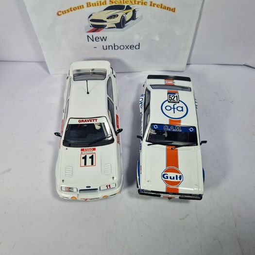 Scalextric Ford Touring Car Twin Pack (Sierra vs Escort -slot car - classic touring btcc saloon )