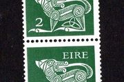 1977 Ireland Multivalue Rolls (se-tenarnd) Perf 14 X 14 1/2 Definitive Stamps Mint Never Hinged (MNH)