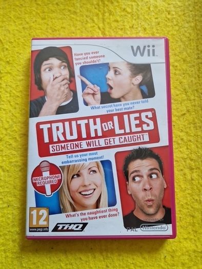 True or Lies  Nintendo Wii games Original